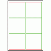 95mm x 93mm - 6 labels per sheet