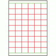 35mm x 30mm - 54 labels per sheet