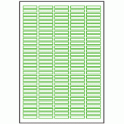35mm x 6mm - 155 labels per sheet