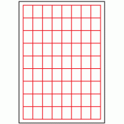24mm x 32mm - 72 labels per sheet