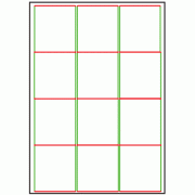 63.5mm x 72mm - 12 labels per sheet