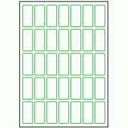 24mm x 51mm - 35 labels per sheet