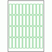 18mm x 63mm - 40 labels per sheet