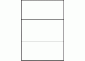 Back Slit parallel to Short Edge - 2 slits (A3)