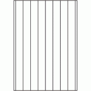 Back Slit parallel to Long Edge - 9 slits (A3)