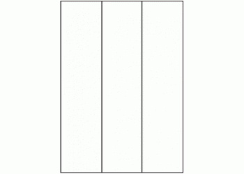 Back Slit parallel to Long Edge - 2 slits (SR-A3)