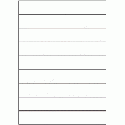 Back Slit parallel to Short Edge - 8 slits (SR-A3)