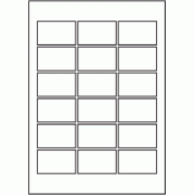 90mm x 55mm - 18 labels per sheet (SR-A3)