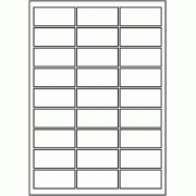 90mm x 40mm - 27 labels per sheet (A3)