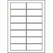 135mm x 55mm - 14 labels per sheet (SR-A3)