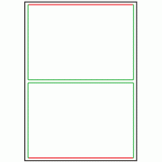 200mm x 140mm - 2 labels per sheet