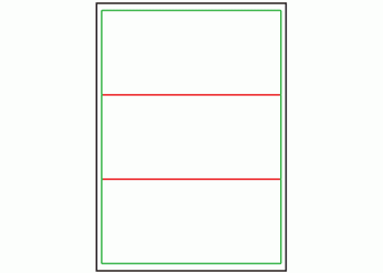 200mm x 94mm - 3 labels per sheet