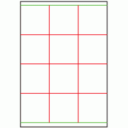 70mm x 70mm - 12 labels per sheet