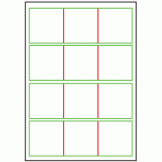 65mm x 65mm - 12 labels per sheet