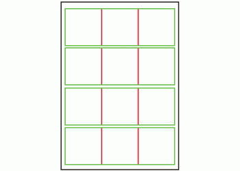 65mm x 65mm - 12 labels per sheet