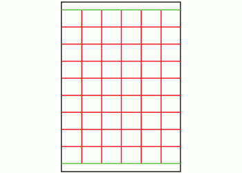 35mm x 30mm - 54 labels per sheet