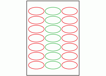 65mm x 35mm - 21 labels per sheet