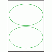 200mm x 125mm - 2 labels per sheet