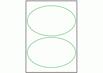 200mm x 125mm - 2 labels per sheet