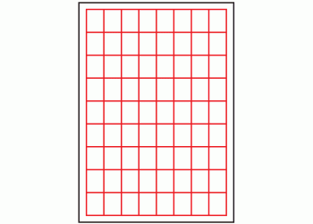 24mm x 32mm - 72 labels per sheet