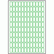 12mm x 25mm - 120 labels per sheet