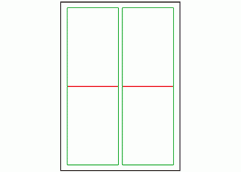 99.1mm x 139mm - 4 labels per sheet