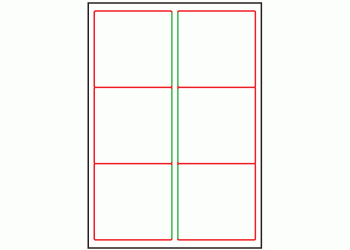 99.1mm x 93.1mm - 6 labels per sheet