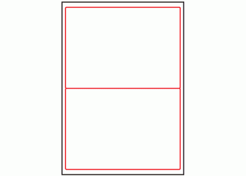 199.6mm x 143.5mm - 2 labels per sheet