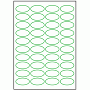 45mm x 25mm - 40 labels per sheet