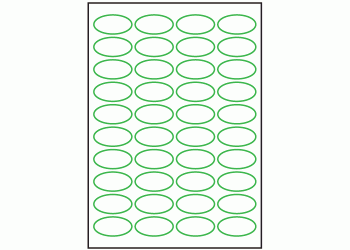 45mm x 25mm - 40 labels per sheet