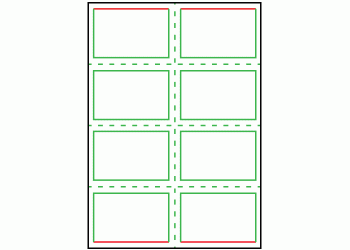 97mm x 66mm - 8 labels per sheet