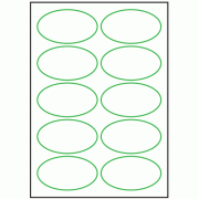 98mm x 52mm - 10 labels per sheet