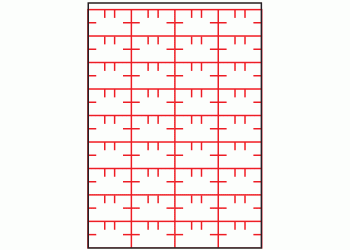 52mm x 32mm - 36 labels per sheet