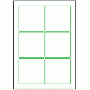 88mm x 88mm - 6 labels per sheet