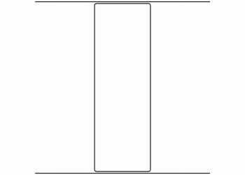 100mm x 300mm - 230 blank labels per roll