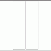 50mm x 200mm - 690 blank labels per roll