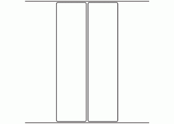 50mm x 200mm - 690 blank labels per roll