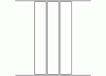 32mm x 200mm - 1,035 blank labels per roll