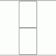 100mm x 150mm - 460 blank labels per roll