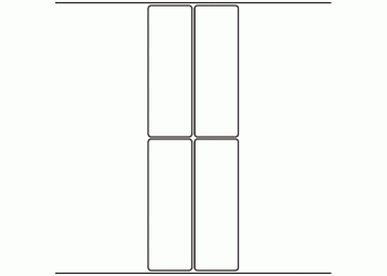 50mm x 150mm - 920 blank labels per roll