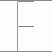 100mm x 148mm (with Perf) - 460 blank labels per roll