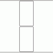 75mm x 135mm - 500 blank labels per roll