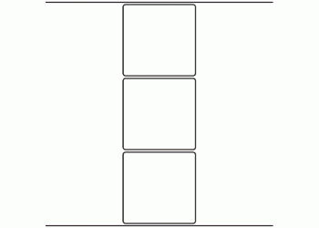 100mm x 98mm - 690 blank labels per roll