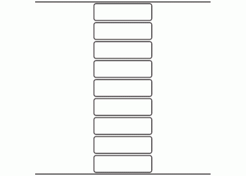 100mm x 29mm - 2,130 blank labels per roll