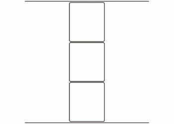 89mm x 99mm - 690 blank labels per roll