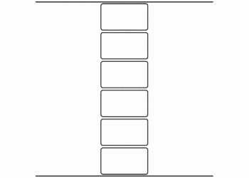 80mm x 45mm - 1,420 blank labels per roll