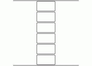 80mm x 42mm - 1,500 blank labels per roll