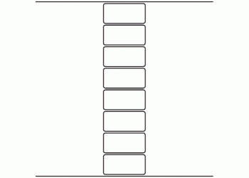 74mm x 35mm - 1,840 blank labels per roll
