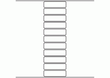 74mm x 20mm - 3,030 blank labels per roll