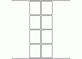 49mm x 60mm - 2,200 blank labels per roll